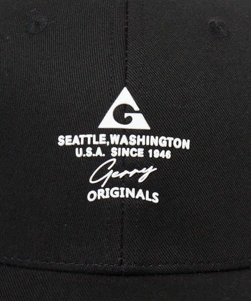GERRY(ジェリー)の「GERRYサイド刺繍CAP(キャップ・メンズ・ブラック系2/ネイビー/ブラック系/ブラック/ブラック系1・FREE)」の7枚目の写真