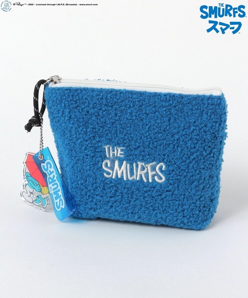 BAYFLOW（ベイフロー）の「【THE SMURFS/スマーフ】チャームスクエアポーチ（その他小物・メンズ・ホワイト/ブルー・FREE）」の2枚目の写真