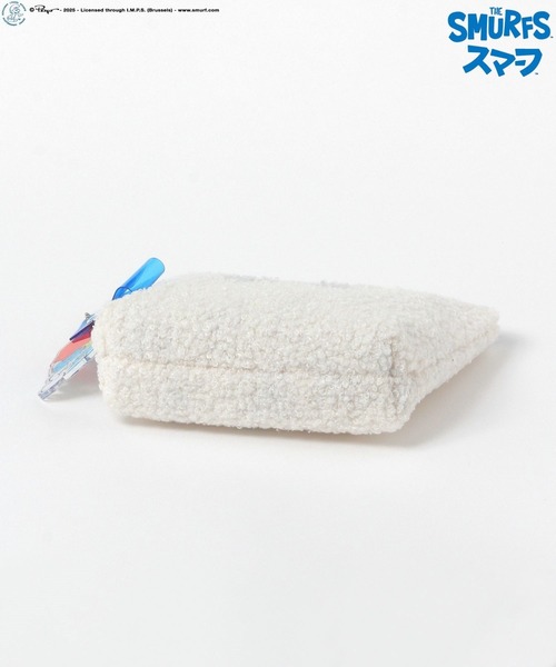 BAYFLOW（ベイフロー）の「【THE SMURFS/スマーフ】チャームスクエアポーチ（その他小物・メンズ・ホワイト/ブルー・FREE）」の5枚目の写真