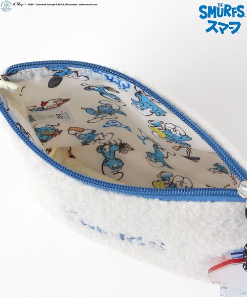 BAYFLOW（ベイフロー）の「【THE SMURFS/スマーフ】チャームスクエアポーチ（その他小物・メンズ・ホワイト/ブルー・FREE）」の10枚目の写真