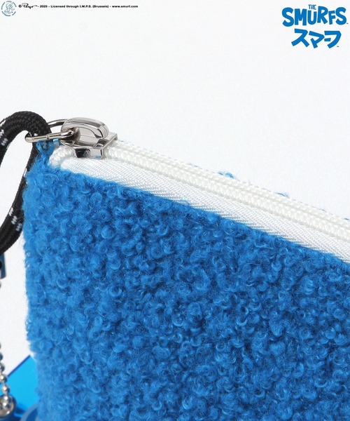 BAYFLOW（ベイフロー）の「【THE SMURFS/スマーフ】チャームスクエアポーチ（その他小物・メンズ・ホワイト/ブルー・FREE）」の11枚目の写真