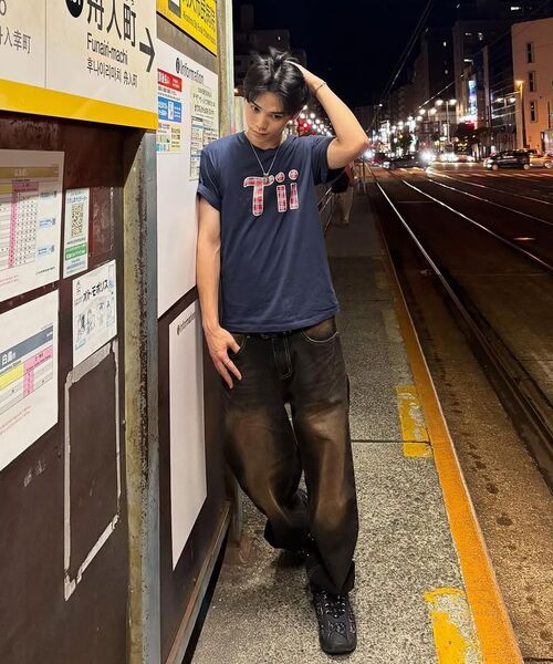 WKNDRS(ウィーキャンドース)の「VINTAGE WASH DENIM PANTS (D.BLACK)(デニムパンツ・レディース・その他・MEDIUM/LARGE/X-LARGE)」の8枚目の写真