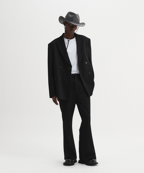 DNSR（ディーエヌエスアール）の「ツイルフレアスラックスブラック（スラックス・メンズ・その他・SMALL/MEDIUM/X-LARGE）」の9枚目の写真