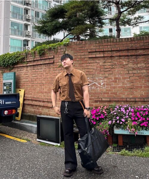 DNSR（ディーエヌエスアール）の「ツイルフレアスラックスブラック（スラックス・メンズ・その他・SMALL/MEDIUM/X-LARGE）」の6枚目の写真