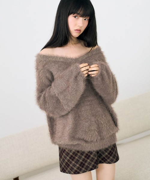 マルチWAYフェザーニット 620339（ニット/セーター）｜Heather（ヘザー