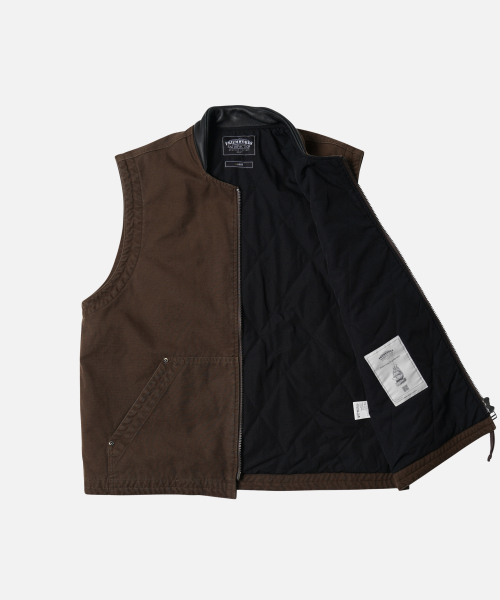 FRIZMWORKS(フリズムワークス)の「JUNGLE CLOTH DECK VEST _ BROWN(ベスト・メンズ・その他・SMALL/MEDIUM/LARGE)」の2枚目の写真