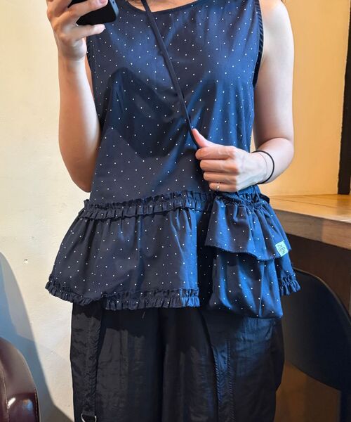 THE GREEN LAB（ザグリーンラボ）の「メタル装飾ストリングジョガーパンツ[ホワイト]（スウェットパンツ・レディース・その他・FREE）」の12枚目の写真