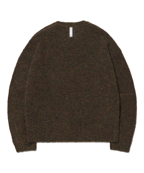 NOMANUAL(NOMANUAL)の「REVERSIBLE WOOL HAIRY KNIT - MOSS(ニット/セーター・レディース・その他・SMALL/FREE)」の2枚目の写真