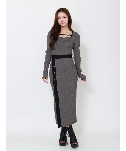 EATME(イートミー)の「【SETUP】バイカラータイトスカート(スカート・レディース・ピンク/グレー/ブラック・FREE)」の19枚目の写真