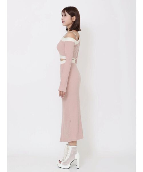 EATME(イートミー)の「【SETUP】バイカラータイトスカート(スカート・レディース・ピンク/グレー/ブラック・FREE)」の22枚目の写真