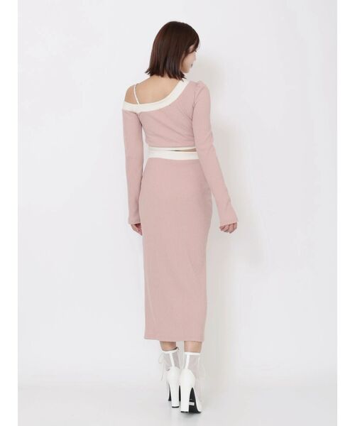 EATME(イートミー)の「【SETUP】バイカラータイトスカート(スカート・レディース・ピンク/グレー/ブラック・FREE)」の13枚目の写真