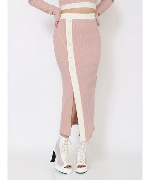 EATME(イートミー)の「【SETUP】バイカラータイトスカート(スカート・レディース・ピンク/グレー/ブラック・FREE)」の14枚目の写真