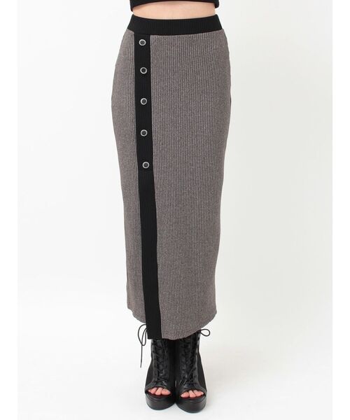 EATME(イートミー)の「【SETUP】バイカラータイトスカート(スカート・レディース・ピンク/グレー/ブラック・FREE)」の9枚目の写真