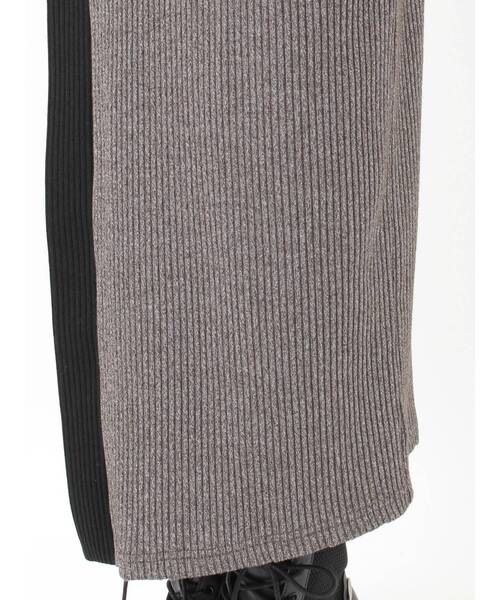 EATME(イートミー)の「【SETUP】バイカラータイトスカート(スカート・レディース・ピンク/グレー/ブラック・FREE)」の4枚目の写真