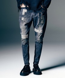 新品未使用！glamb グラム サルエルジョガーパンツ デニム glamb