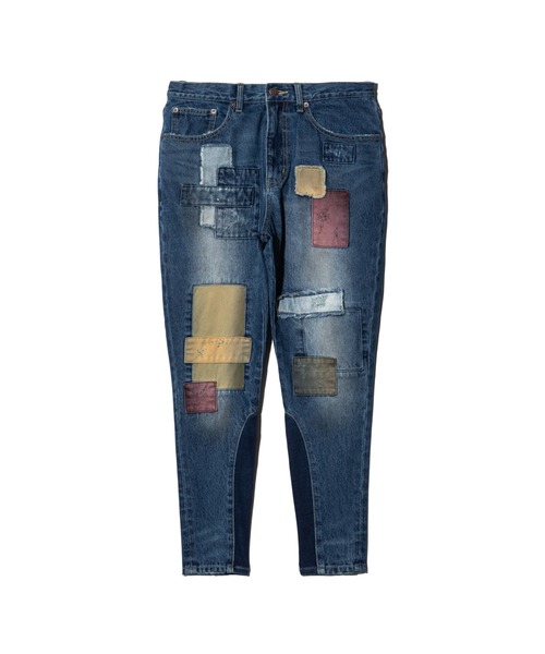 glamb（グラム）の「Unplugged Poly Denim / アンプラグドポリーデニム（デニムパンツ・メンズ・ブラック/マルチ/インディゴブルー・S/M/L）」の6枚目の写真