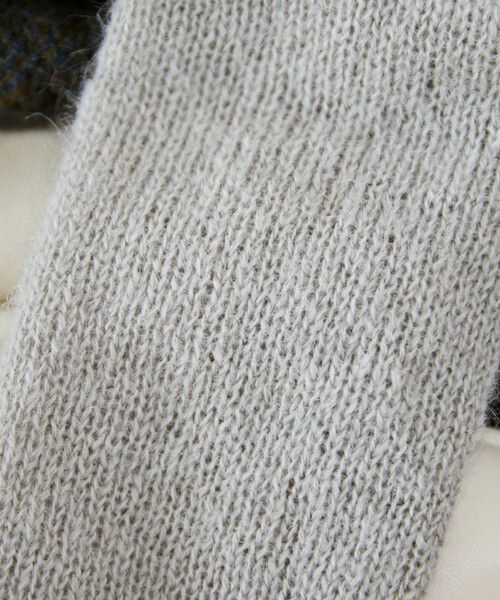 TEMBEA（テンベア）の「TEMBEA × FREAK'S STORE/テンベア × フリークスストア 別注MUFFLER HALF MOHAIR 別注モヘア ハーフ マフラー（マフラー・メンズ・ナチュラル/ライトグレー/チャコールグレー・ONE SIZE）」の22枚目の写真