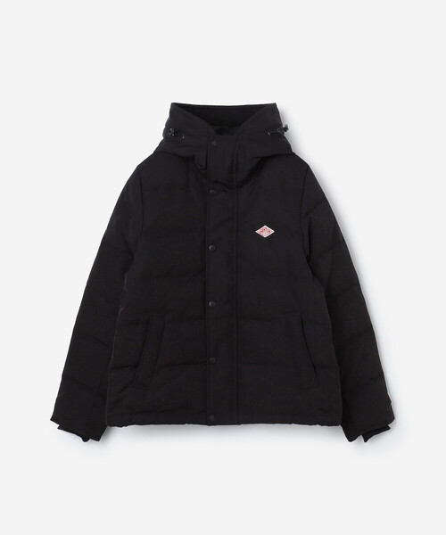 DANTON | ポリエステルタッサー ファーフード ダウンジャケット WOMEN