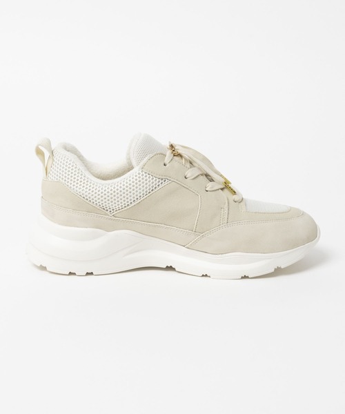 Mazell（マゼル）の「Mazell / 厚底ウォームスニーカー【一部店舗限定サイズ】（スニーカー・レディース・オフホワイト/ブラック・S/LL/M/L）」の8枚目の写真