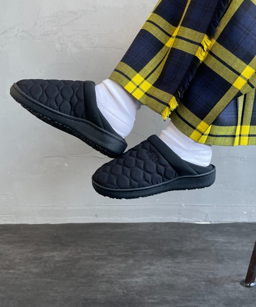 WEB限定】[MEI/メイ] キルティング 2WAY モックシューズ (レディース