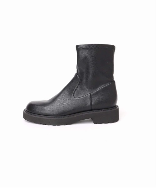 LE TALON（ルタロン）の「《追加6》3.5cmトラックソールフィットショートブーツ（ブーツ・レディース・ブラック系その他/ブラウン・X-LARGE/LARGE/MEDIUM/SMALL/X-SMALL）」の11枚目の写真