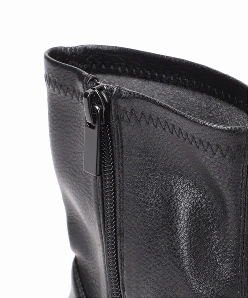 LE TALON（ルタロン）の「《追加6》3.5cmトラックソールフィットショートブーツ（ブーツ・レディース・ブラック系その他/ブラウン・X-LARGE/LARGE/MEDIUM/SMALL/X-SMALL）」の4枚目の写真