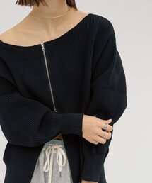 CIAOPANIC TYPY | 【WEB限定】【yumi企画】華奢見え女っぽ/マルチウェイダブルジップニット(カーディガン/ボレロ)