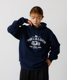 【FRUIT OF THE LOOM/フルーツ・オブ・ザ・ルーム】PRINT HOOD5/ロゴプリント/フーディー/ユニセックス