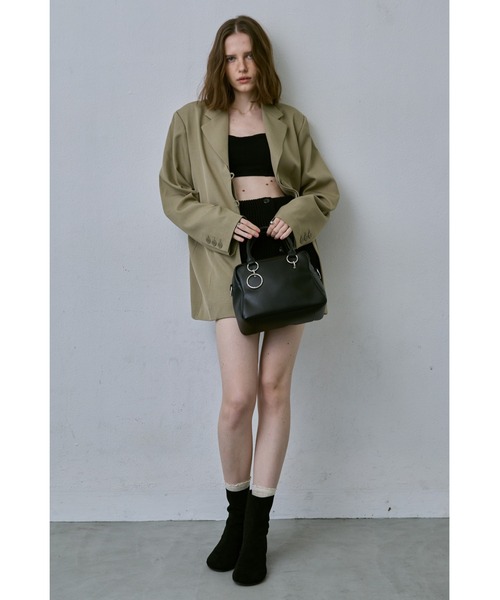 un/neu（アンノイ）の「フェイクスエードアンクルブーツ（ブーツ・レディース・ブラウン/ベージュ/ブラック・SMALL/MEDIUM/LARGE）」の11枚目の写真