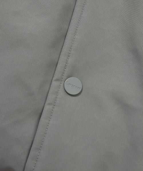 COVERNAT(カバーナット)の「アーチロゴサテンバスティグレー(その他アウター・レディース・その他・SMALL/MEDIUM/LARGE/X-LARGE)」の5枚目の写真