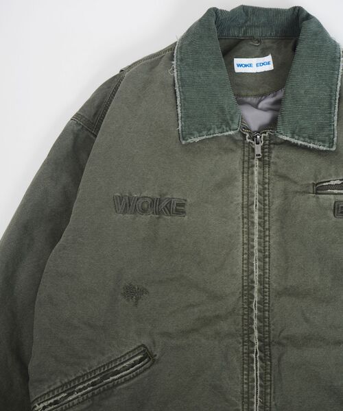 セール】WOKE EDGE / ウォークエッジ EX WORKERS JACKET（ブルゾン