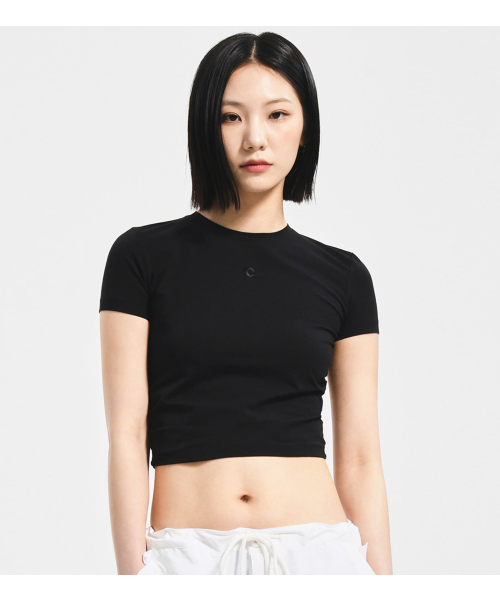 EXTRAORDINARY(エクストラオーディナリー)の「WOMEN SYMBOL LACE TEE BLACK(Tシャツ/カットソー・レディース・その他・FREE)」の1枚目の写真