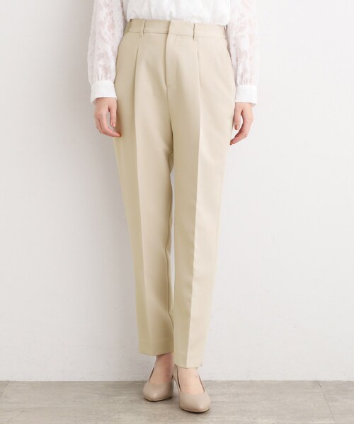 grove(グローブ)の「【マシンウォッシュ/防シワ/SS-3L】ストレッチテーパードパンツ(その他パンツ・レディース・ネイビー/ブラック/ナチュラル・02/03/04/05/00/01)」の17枚目の写真
