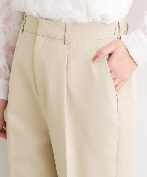 grove(グローブ)の「【マシンウォッシュ/防シワ/SS-3L】ストレッチテーパードパンツ(その他パンツ・レディース・ネイビー/ブラック/ナチュラル・02/03/04/05/00/01)」の20枚目の写真