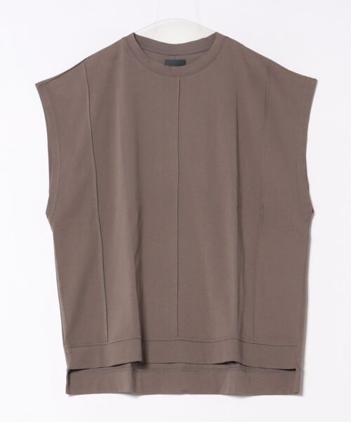 DANKE SCHON(ダンケシェーン)の「DankeSchon/ダンケシェーン/SEAM CUT NOSLEEVES(タンクトップ・メンズ・チャコールグレー・M)」の1枚目の写真