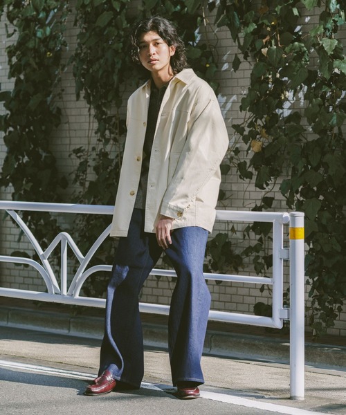 RAGEBLUE（レイジブルー）の「【AIRTHERMAL/エアサーマル】カラーカーコート（ステンカラーコート・メンズ・ブラック/レッド/ホワイト・MEDIUM/LARGE）」の6枚目の写真