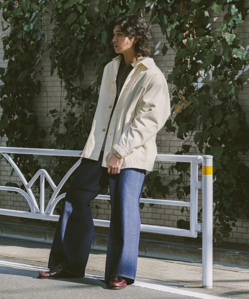 RAGEBLUE（レイジブルー）の「【AIRTHERMAL/エアサーマル】カラーカーコート（ステンカラーコート・メンズ・ブラック/レッド/ホワイト・MEDIUM/LARGE）」の8枚目の写真