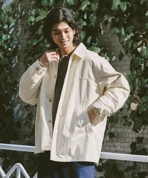 RAGEBLUE（レイジブルー）の「【AIRTHERMAL/エアサーマル】カラーカーコート（ステンカラーコート・メンズ・ブラック/レッド/ホワイト・MEDIUM/LARGE）」の10枚目の写真