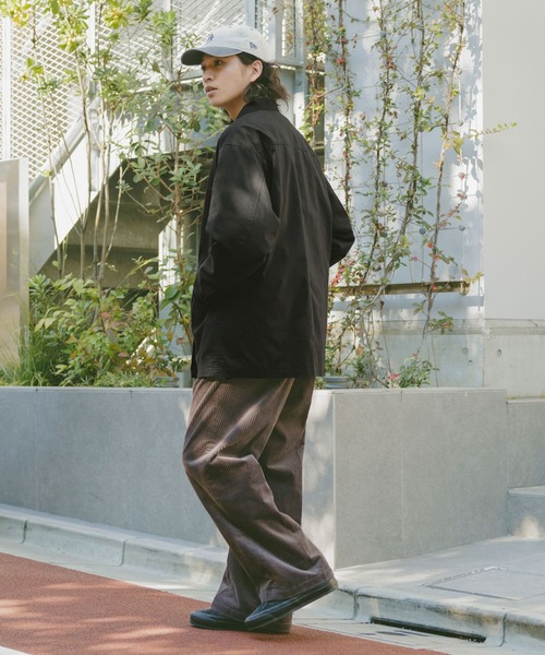 RAGEBLUE（レイジブルー）の「【AIRTHERMAL/エアサーマル】カラーカーコート（ステンカラーコート・メンズ・ブラック/レッド/ホワイト・MEDIUM/LARGE）」の14枚目の写真