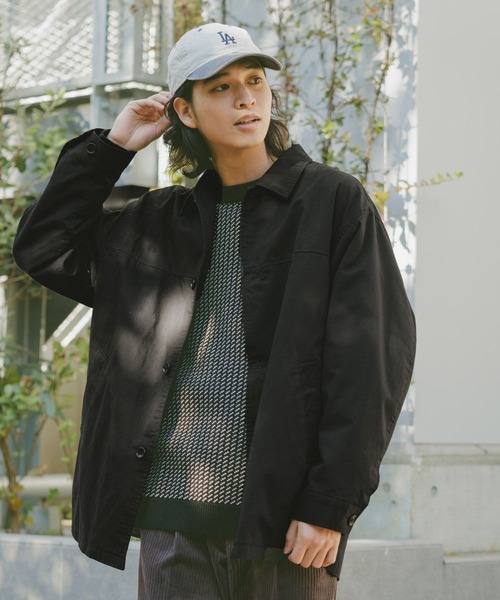 RAGEBLUE（レイジブルー）の「【AIRTHERMAL/エアサーマル】カラーカーコート（ステンカラーコート・メンズ・ブラック/レッド/ホワイト・MEDIUM/LARGE）」の16枚目の写真