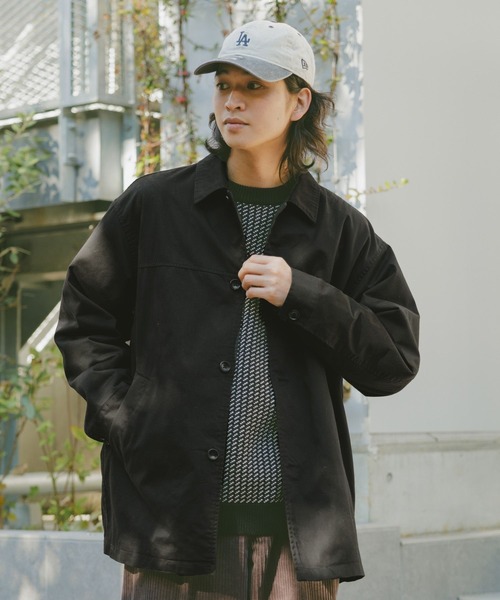 RAGEBLUE（レイジブルー）の「【AIRTHERMAL/エアサーマル】カラーカーコート（ステンカラーコート・メンズ・ブラック/レッド/ホワイト・MEDIUM/LARGE）」の17枚目の写真