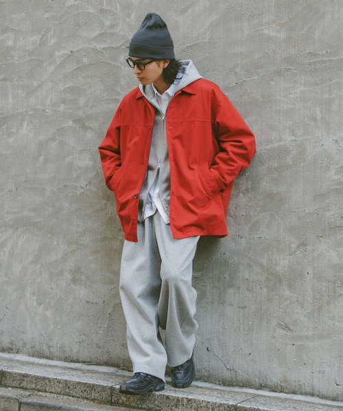 RAGEBLUE（レイジブルー）の「【AIRTHERMAL/エアサーマル】カラーカーコート（ステンカラーコート・メンズ・ブラック/レッド/ホワイト・MEDIUM/LARGE）」の19枚目の写真