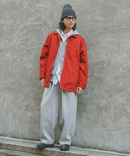 RAGEBLUE（レイジブルー）の「【AIRTHERMAL/エアサーマル】カラーカーコート（ステンカラーコート・メンズ・ブラック/レッド/ホワイト・MEDIUM/LARGE）」の20枚目の写真