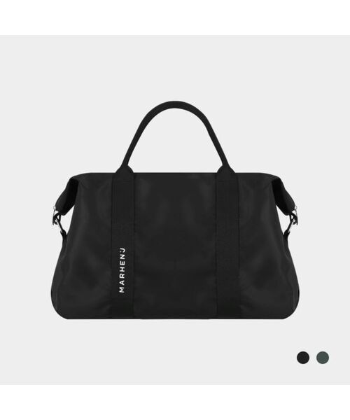 MARHEN.J(マルヘンジェイ)の「ベルサス (VERSUS) ナイロン ボストンバッグ(ショルダーバッグ・レディース・ブラック/グリーン・FREE)」の2枚目の写真