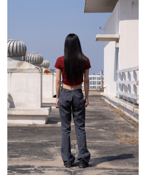 MOSQUITO MURDERERS(モスキートマーダラーズ)の「Chemical exchange CROP TOP-RED/BLACK(Tシャツ/カットソー・レディース・その他・FREE)」の4枚目の写真