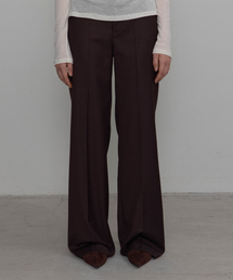 ベーシックウールスラックス_brown