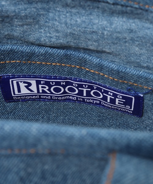 ROOTOTE(ルートート)の「ROOTOTE デニムランチトート(トートバッグ・メンズ・ネイビー/サックスブルー・FREE)」の13枚目の写真
