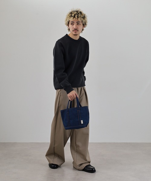 ROOTOTE(ルートート)の「ROOTOTE デニムランチトート(トートバッグ・メンズ・ネイビー/サックスブルー・FREE)」の16枚目の写真