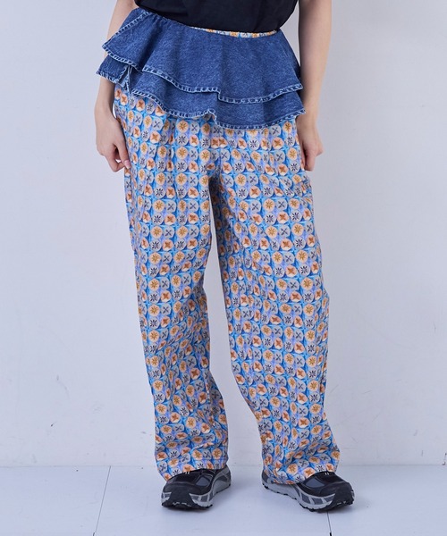 MARKEY'S（マーキーズ）の「タックイージーパンツ/おとな（その他パンツ・レディース・ホワイト系その他/ベージュ系その他/ピンク/グリーン/チャコール/ブルー系その他/イエロー・160cm/170cm）」の11枚目の写真