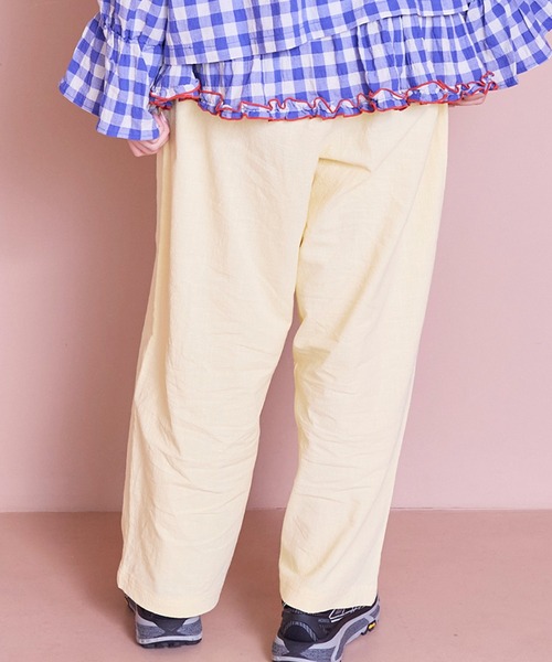 MARKEY'S（マーキーズ）の「タックイージーパンツ/おとな（その他パンツ・レディース・ホワイト系その他/ベージュ系その他/ピンク/グリーン/チャコール/ブルー系その他/イエロー・160cm/170cm）」の21枚目の写真